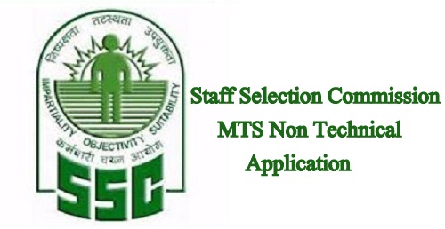 SSC MTS Application
