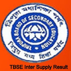 TBSE Inter Supply Result