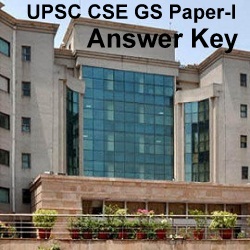 UPSC GS Paper 1 Set A B C D Question Paper With Answer Key 2024