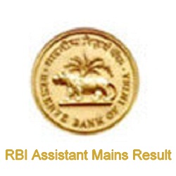 RBI Assistant Mains Result 2019