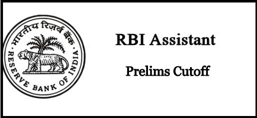 RBI Assistant Prelims Cutoff