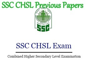 SSC CHSL Previous Papers