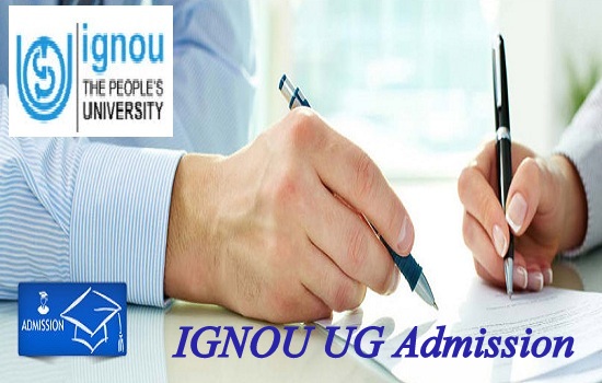IGNOU UG Admission