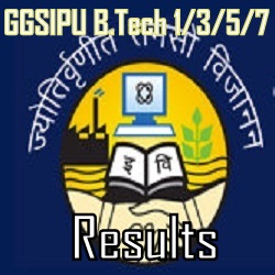 GGSIPU B.Tech Odd Sem Results