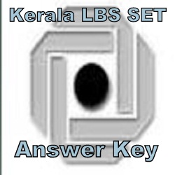 LBS Kerala SET Answer Key 2024