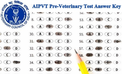 AIPVT Pre-Veterinary Test Answer Key 2018