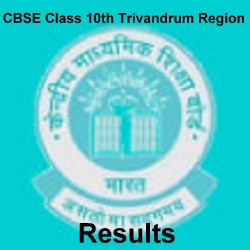 CBSE 10th Thiruvananthapuram Region Result 2021