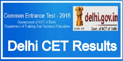 Delhi CET Result
