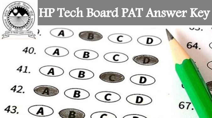 HP Tech Board PAT Answer Key