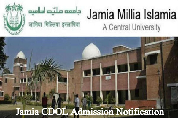 Jamia CDOL Admissions 2024
