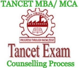 TANCET MBA MCA Counselling 2019