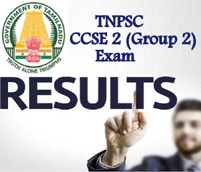 TNPSC CCSE 2 (Group 2) Result 2024
