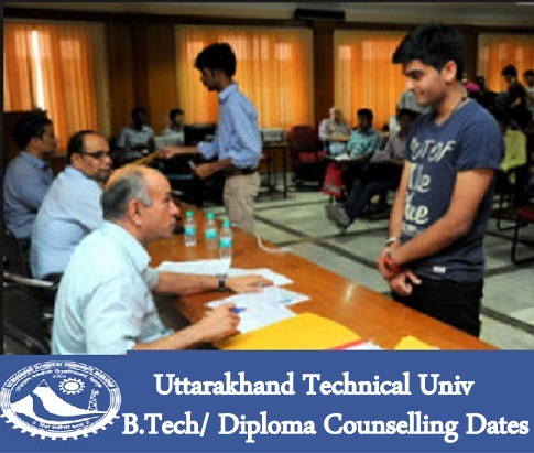 Uttarakhand Technical Univ B.Tech Counselling