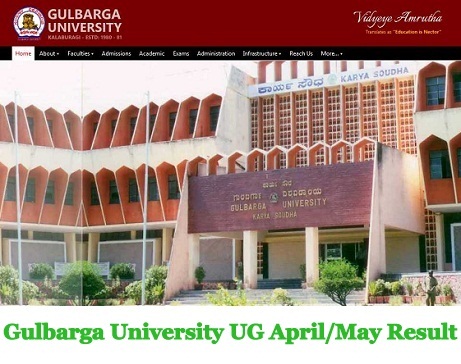 Gulbarga University Result 2018