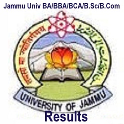 Jammu University Result 2024