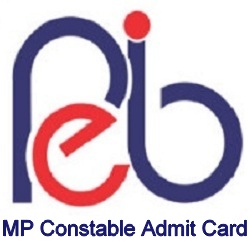 MP Constable Admit Card