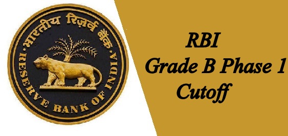 RBI Grade B Cut Off 2024
