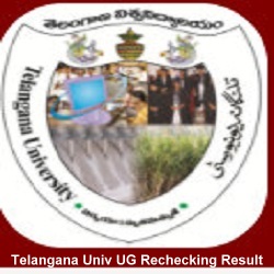 Telangana Univ UG Rechecking Result
