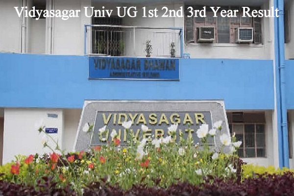 Vidyasagar University Result 2023