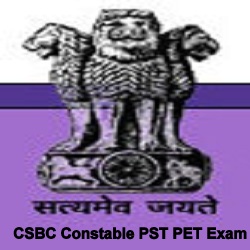 CSBC Constable PST PET Exam