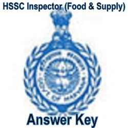 HSSC Inspector Food & Supplies Answer Key