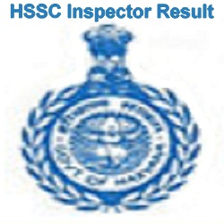 HSSC Inspector (Food & Supplies) Result