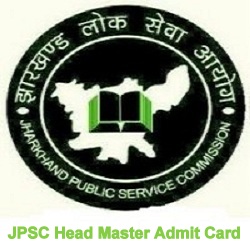 JPSC Head Master Admit Card 
