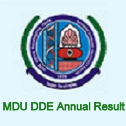 MDU DDE Result 2024