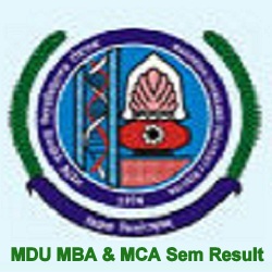 MDU MBA Result 2022