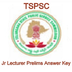TSPSC Jr Lecturer Prelims Answer Key