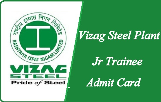 Vizag Steel Plant JT Hall Ticket 2022