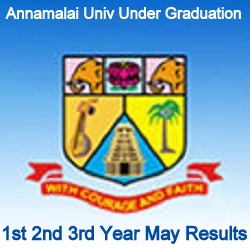 Annamalai University DDE Result May 2024