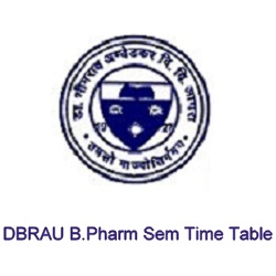 DBRAU B.Pharma Date Sheet 2024