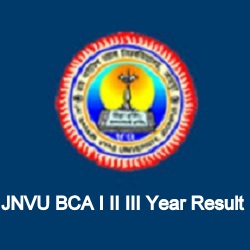 JNVU BCA Result 2024