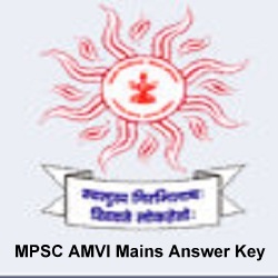 MPSC AMVI Mains Answer Key