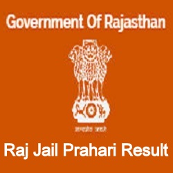 Raj Jail Prahari Result