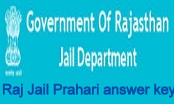 Raj jail Prahari Answer Key