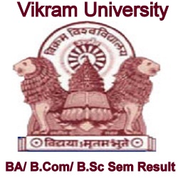 Vikram University Result 2018