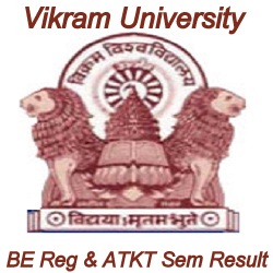 Vikram University BE Result 2023