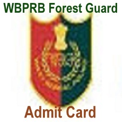 WB Forest Guard Admit Card 2018
