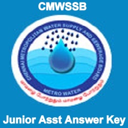 CMWSSB Junior Assistant Answer Key 2019
