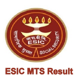 ESIC MTS Result 2024