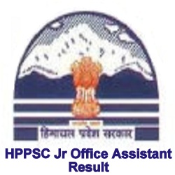 HPPSC Jr Office Assistant Result 2019