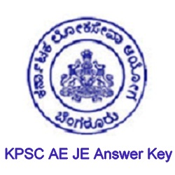 KPSC AE JE Answer Key