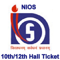 nios hall ticket 2019