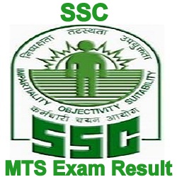 SSC MTS Online Exam Result