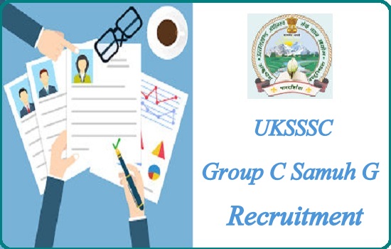 UKSSSC Group C Recruitment 2024