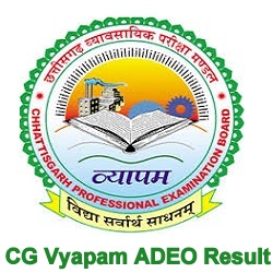 CG Vyapam ADEO Result 2024