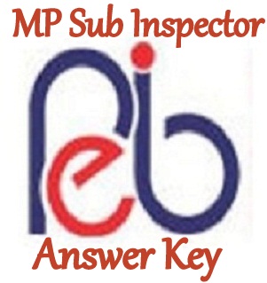 MP SI Answer key 2023