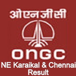 ONGC NE Karaikal & Chennai 8th Oct ResultONGC NE Karaikal & Chennai 8th Oct Result